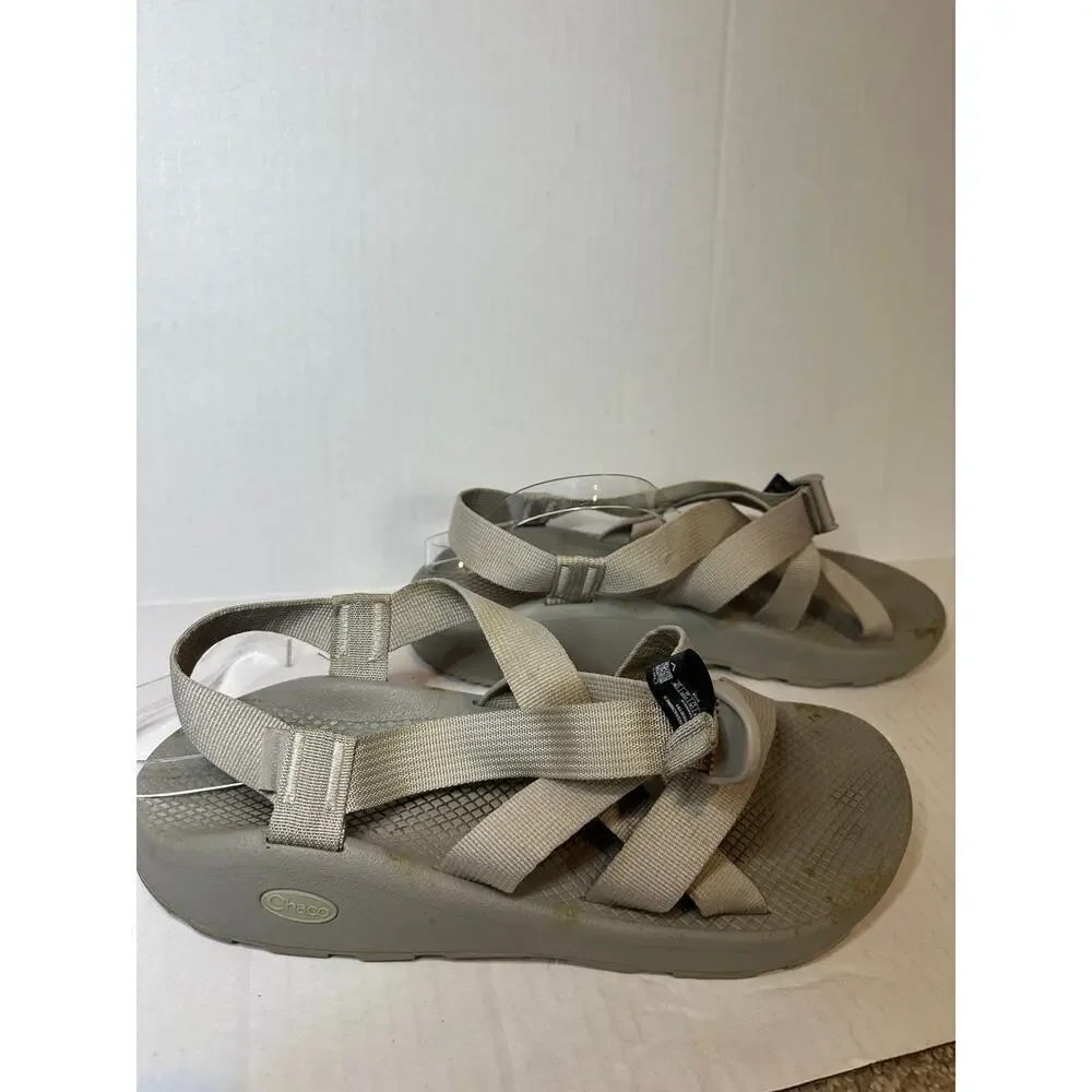 Chaco Men Size 13 Z Strap Hiking Vacation Outdoor Classic Sandals Chateau Gray